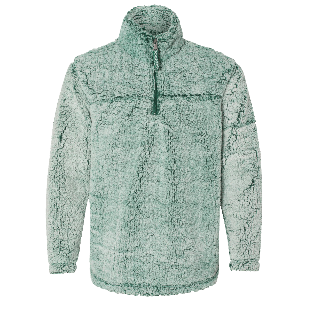 custom sherpa pullover