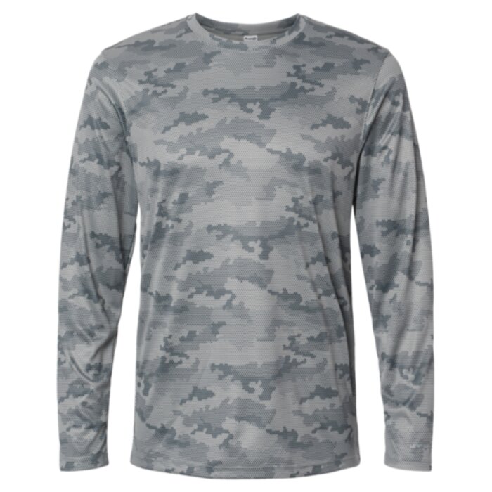 Unisex Pompano Performance Camo Long Sleeve T-Shirt Thumbnail