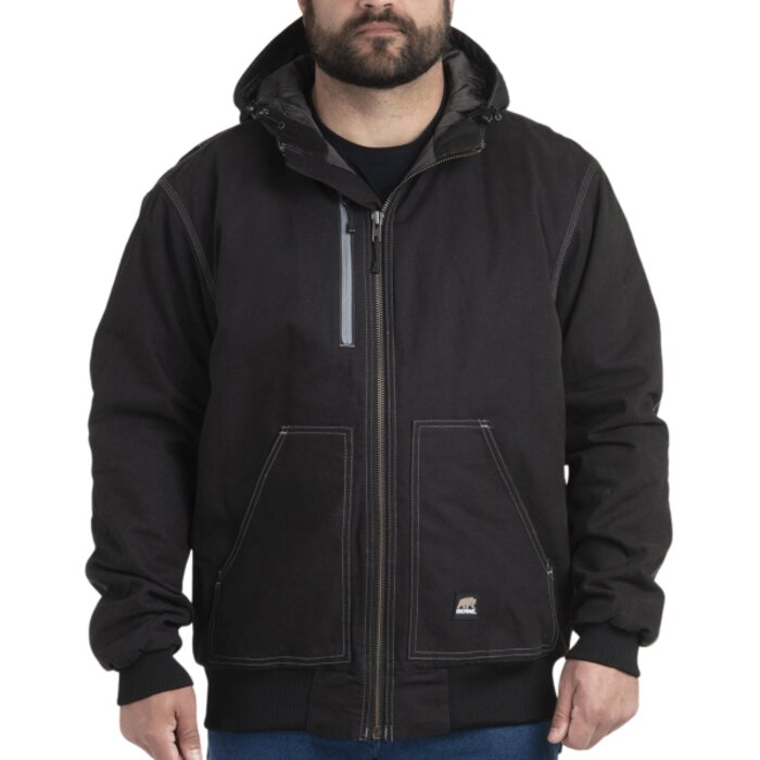Men's Modern Hooded Jacket Thumbnail