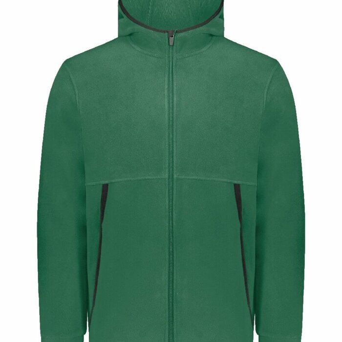 Unisex Eco Revive™ Polar Fleece Hooded Full-Zip Jacket Thumbnail