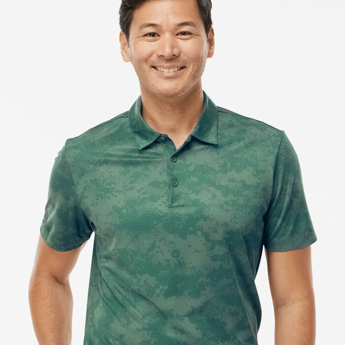 Men's All Over Camo Print Polo Thumbnail