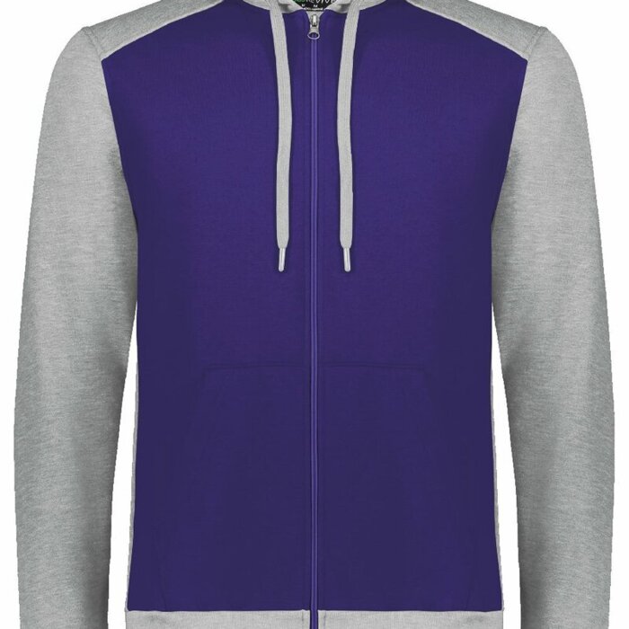 Unisex Eco Revive™ Three-Season Triblend Fleece Full-Zip Hooded Sweatshirt Thumbnail