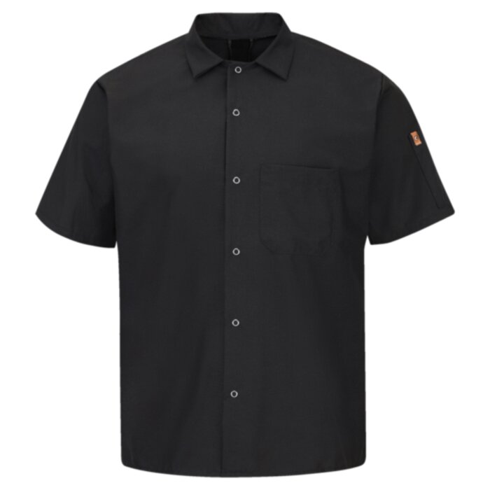 Mimix™ Short Sleeve Cook Shirt with OilBlok Thumbnail