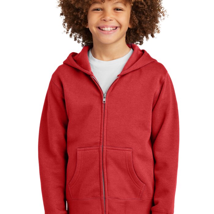 Youth V.I.T. Fleece Full Zip Hoodie Thumbnail