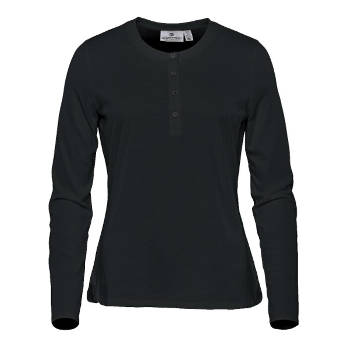 WOMEN'S TORCELLO LONG SLEEVE HENLEY Thumbnail