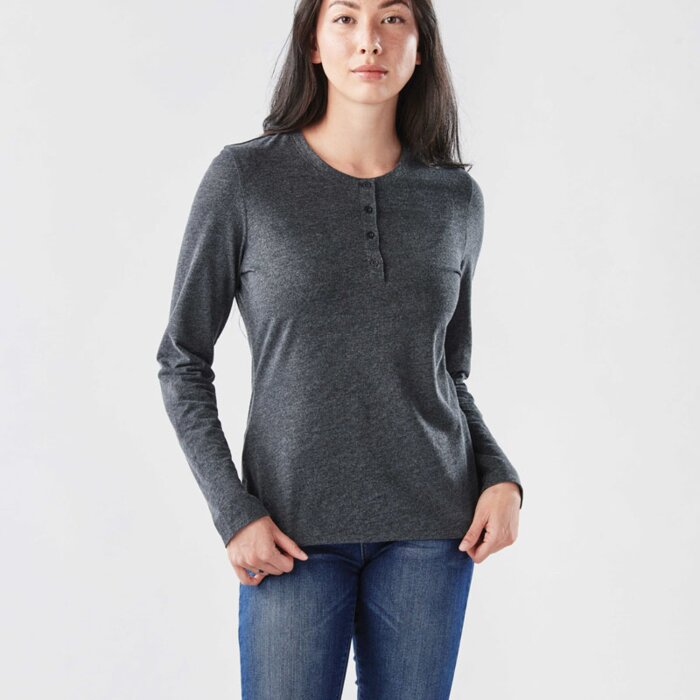 Stormtech Women's Torcello Long Sleeve Henley Thumbnail