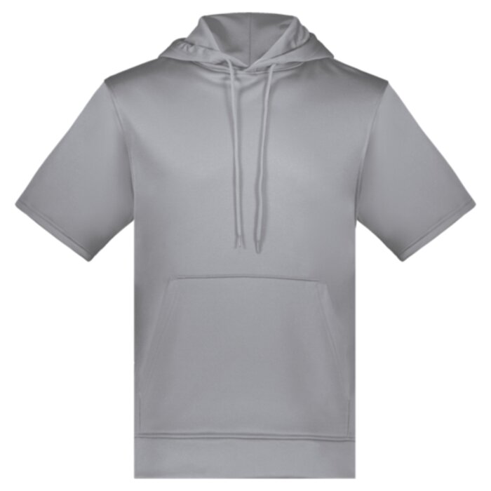 Unisex Fleece Short Sleeve Hooded Pullover Thumbnail