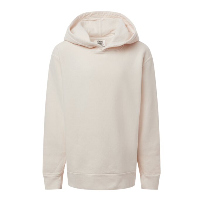 Youth Garment-Dyed Lightweight Fleece Hooded Sweatshirt Thumbnail