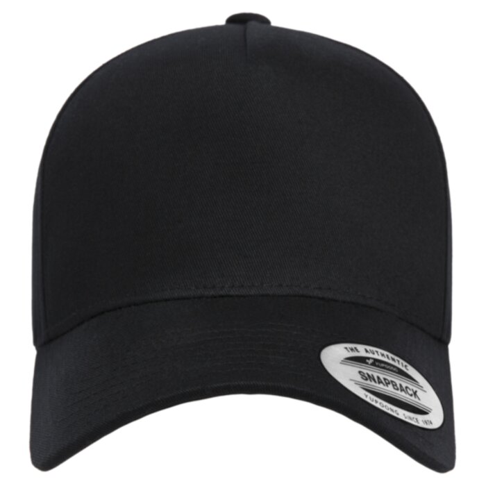 Retro Cotton Blend Trucker Snapback Cap Thumbnail