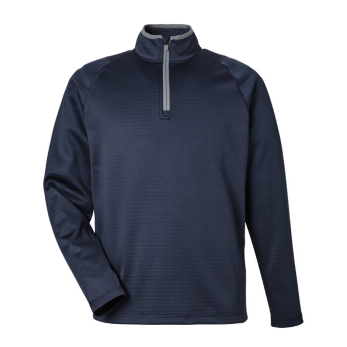 Men's Waffle Fleece Quarter-Zip Pullover Thumbnail