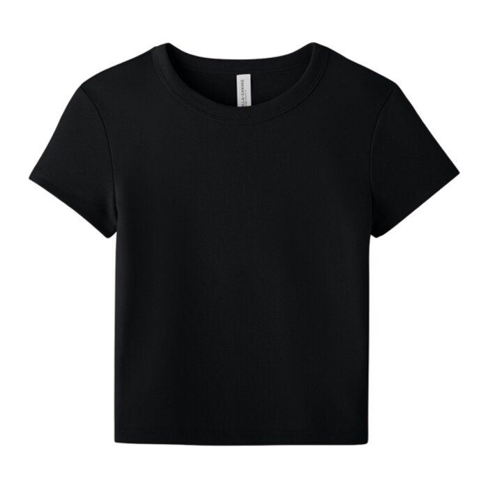 Women's Micro Rib Baby Tee Thumbnail