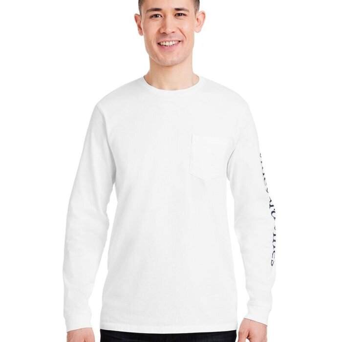 Unisex Long Sleeve Pocket T-Shirt Thumbnail