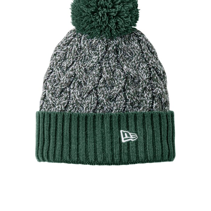Marled Knit Pom Beanie Thumbnail