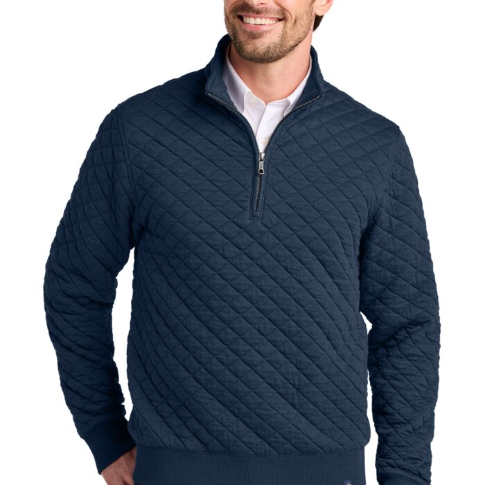 Diamond Quilt 1/4 Zip Thumbnail