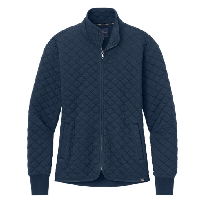 Women's Diamond Quilt Full Zip Thumbnail