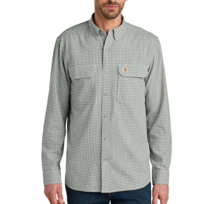 Rugged Flex ® Plaid Long Sleeve Shirt Thumbnail