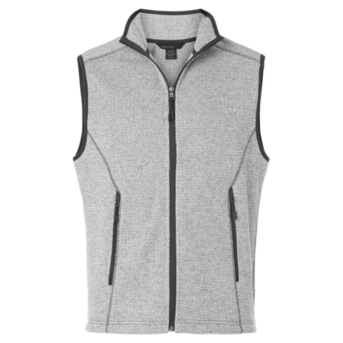 Men's Jasper Jacquard Fleece Vest Thumbnail