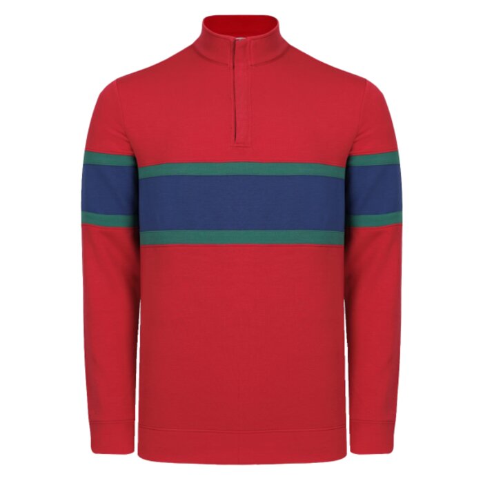 Men's Owen Quarter-Zip Colorblock Pullover Thumbnail