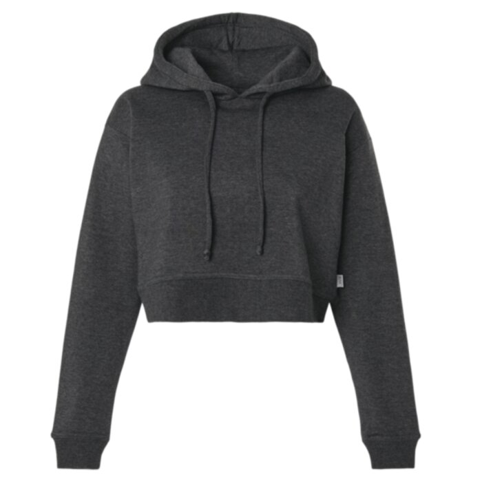 Women's Cropped Fleece Hooded Sweatshirt Thumbnail