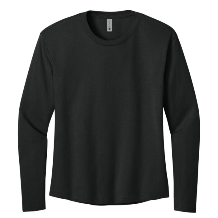 Women's Cotton Relaxed Long Sleeve Tee Thumbnail