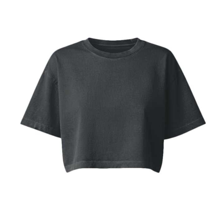 Women's Garment-Dyed Cropped Tee Thumbnail