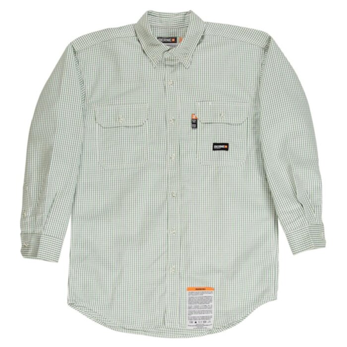 Men's Flame-Resistant Down Plaid Work Shirt Thumbnail