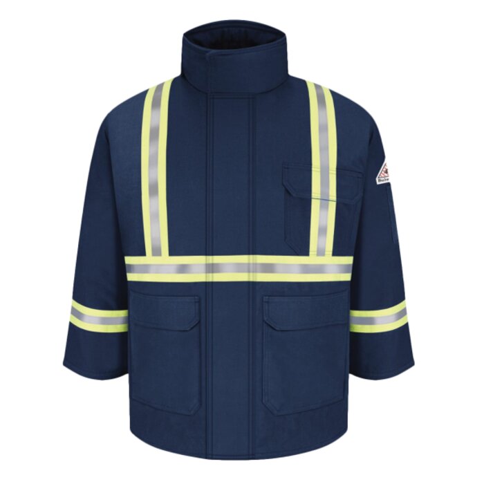 Men's Deluxe Parka With Reflective Trim - EXCEL FR® ComforTouch Thumbnail