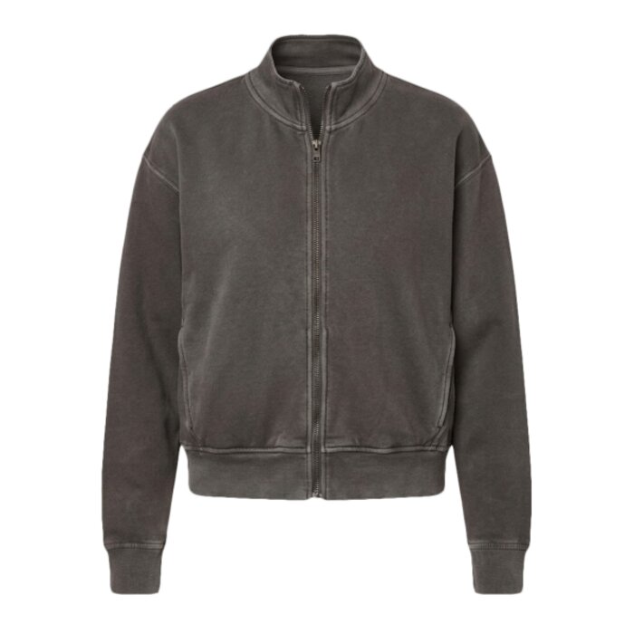 Women's Garment-Dyed Full-Zip Jacket Thumbnail