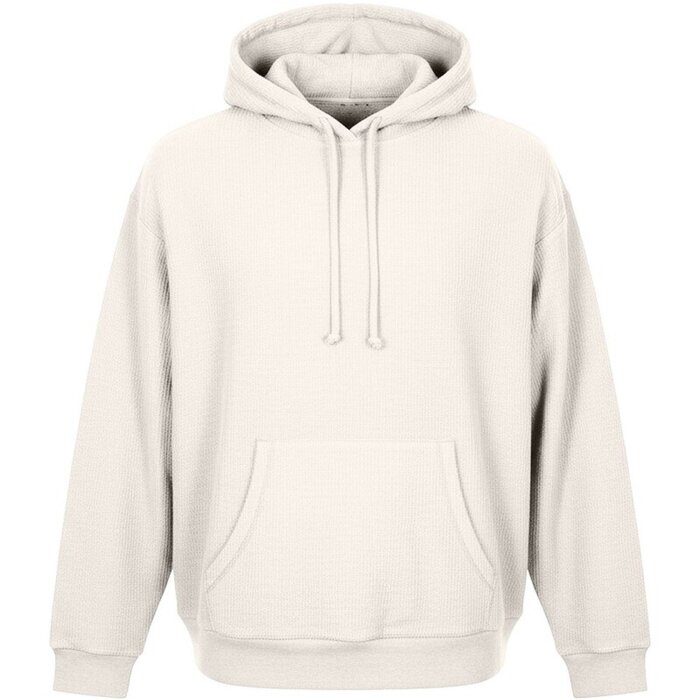 Unisex Corded Pullover Hooded Sweatshirt Thumbnail
