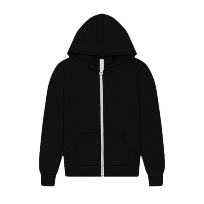 Youth Sponge Fleece Full Zip Hooded Sweatshirt Thumbnail