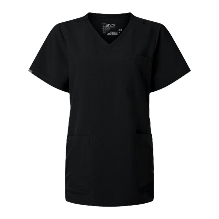 Women's V-Neck 3 Pocket Scrub Top Thumbnail