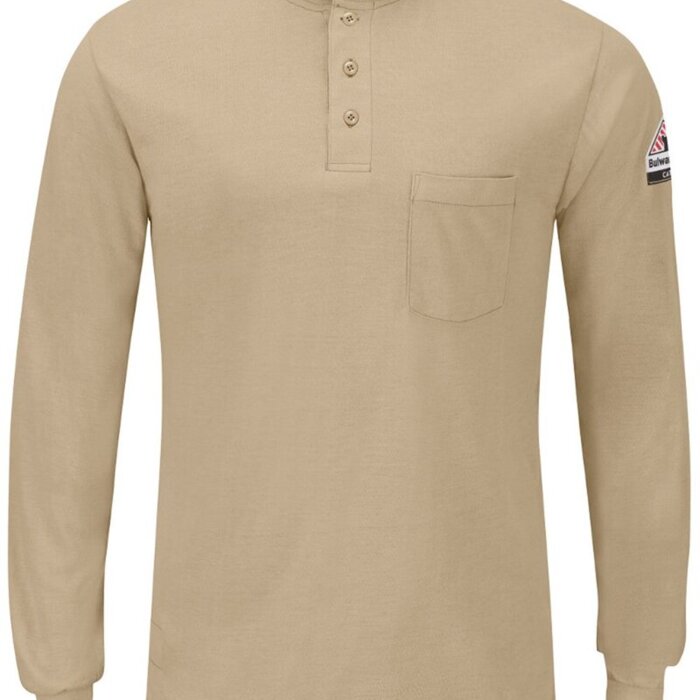 Men's Tall Long Sleeve Henley Thumbnail