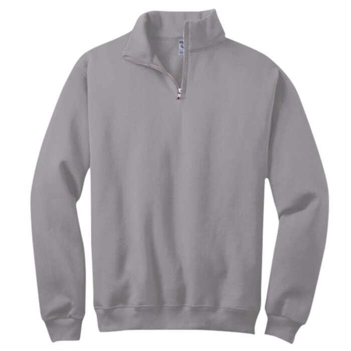 NuBlend ® 1/4 Zip Cadet Collar Sweatshirt Thumbnail