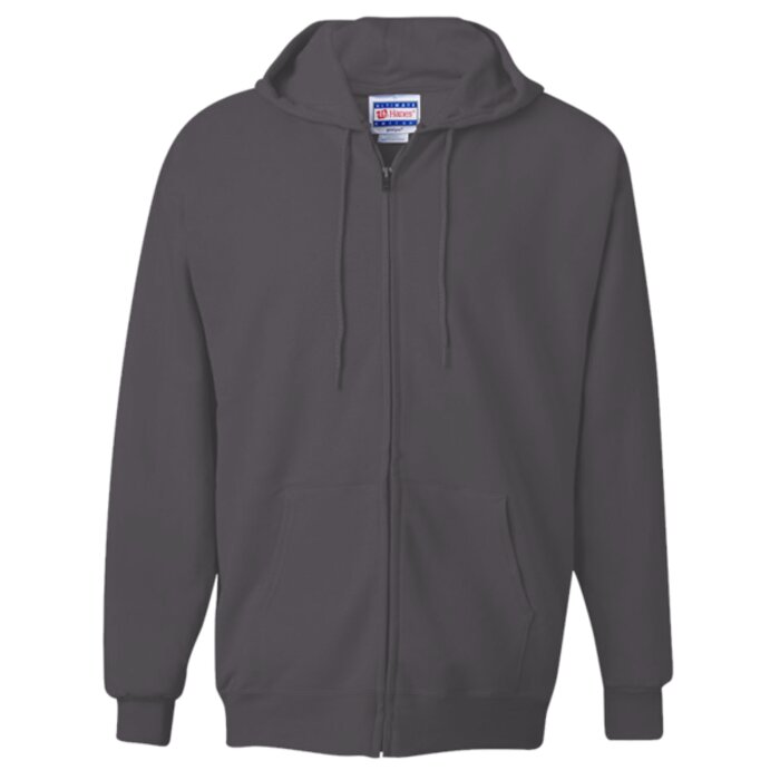 Unisex Ultimate Cotton® Full-Zip Hooded Sweatshirt Thumbnail