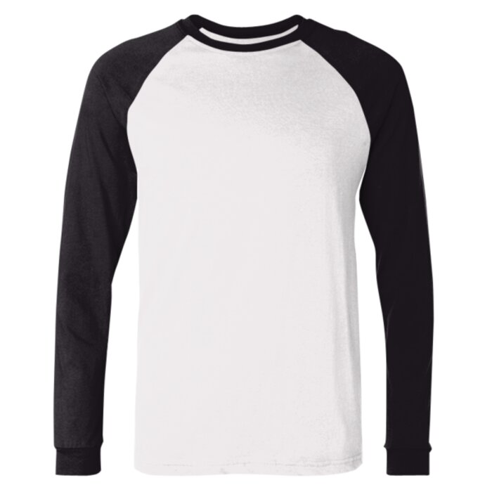 Men's Long Sleeve Jersey Baseball Tee Thumbnail