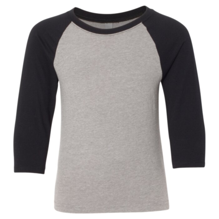 Youth CVC Three-Quarter Sleeve Raglan T-Shirt Thumbnail
