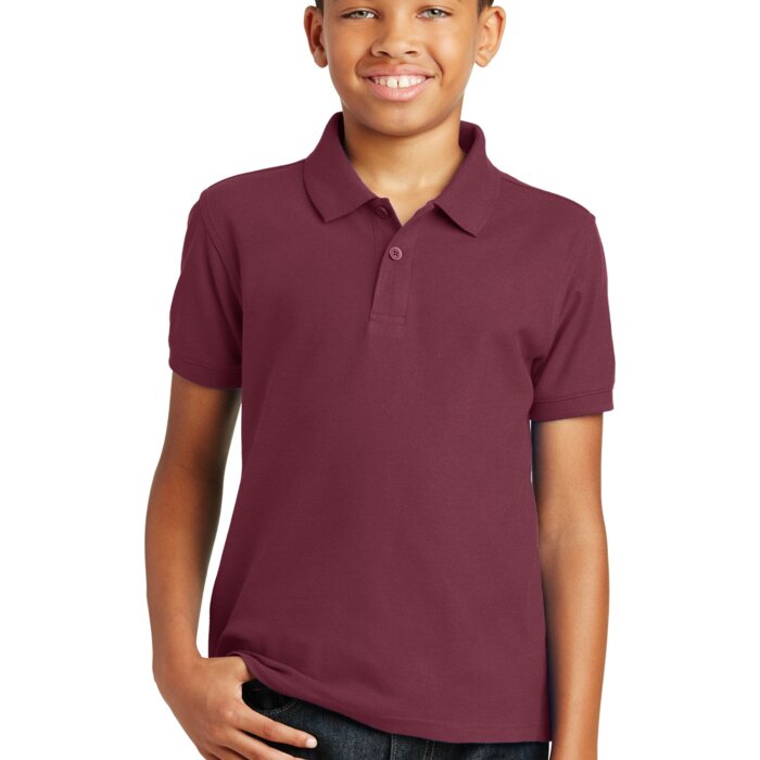Youth Core Classic Pique Polo Thumbnail