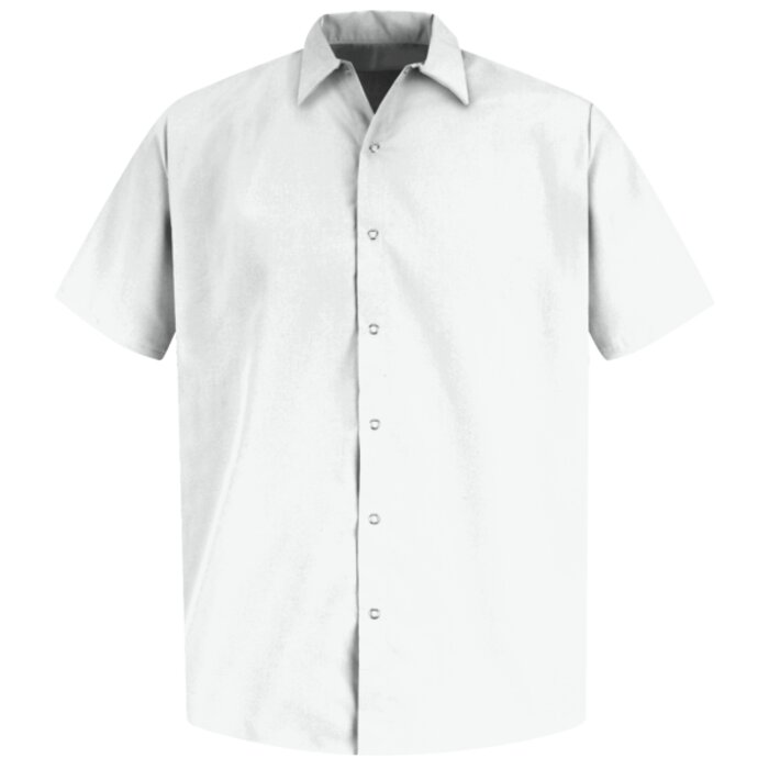 Men's Specialized Pocketless Polyester Work Shirt Thumbnail