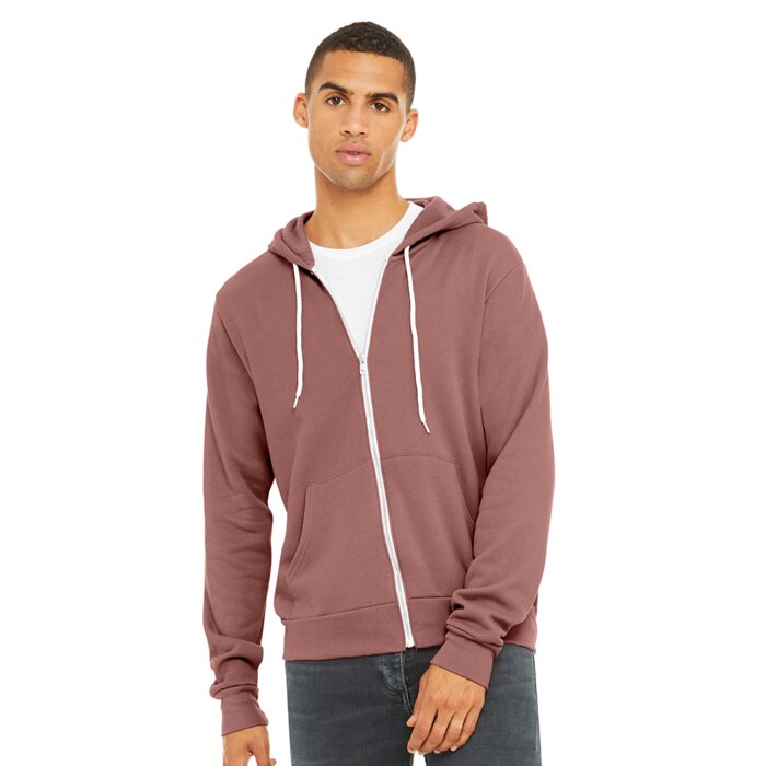 Unisex Sponge Fleece Full Zip Hoodie Thumbnail