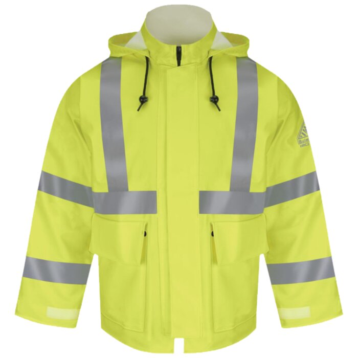 Men's Hi-Visibility Flame-Resistant Rain Jacket Thumbnail