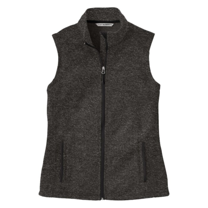 Women's Sweater Fleece Vest Thumbnail