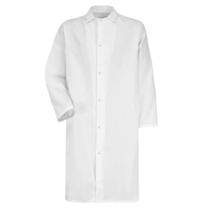 Unisex Gripper - Front Butcher Frock - No Pockets Thumbnail