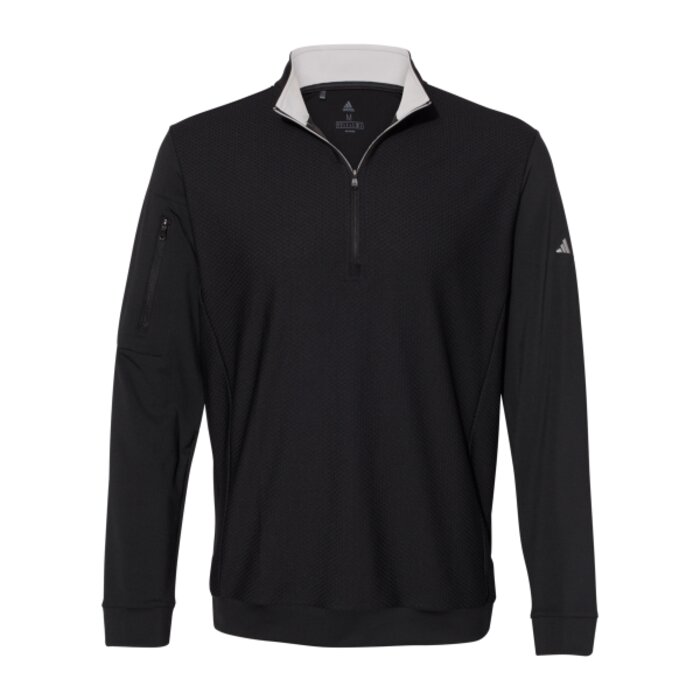 Men's Textured Quarter-Zip Pullover Thumbnail