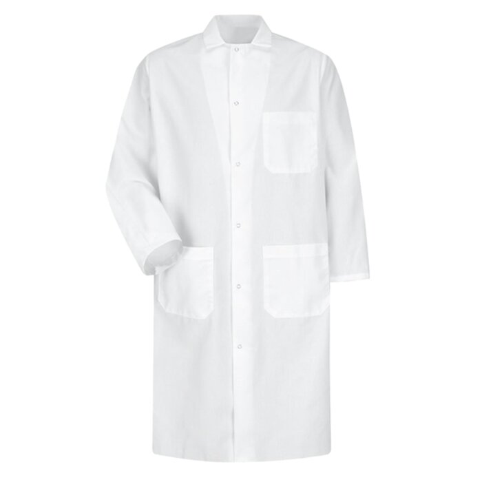 Unisex Butcher Coat with Interior Chest Pocket Thumbnail