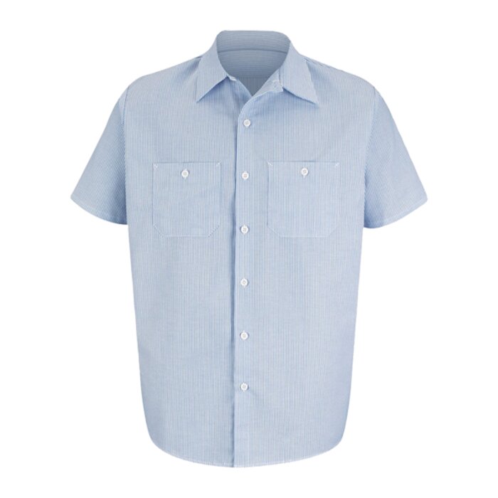 Men's Industrial Stripe Work Shirt Thumbnail