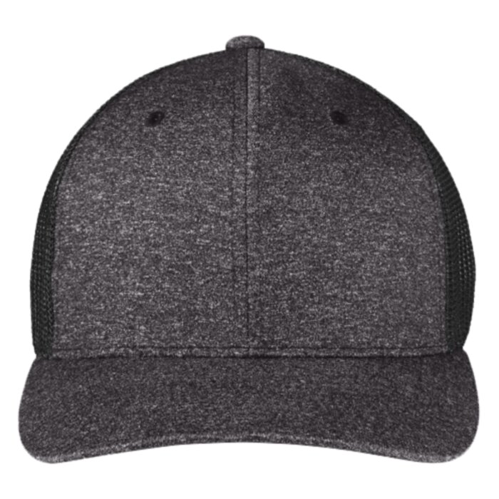 Flexfit ® Melange Mesh Back Trucker Cap Thumbnail