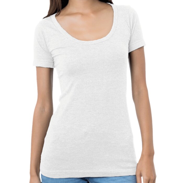 Women's USA-Made Scoop Neck T-Shirt Thumbnail