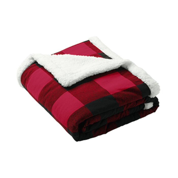 Flannel Sherpa Blanket Thumbnail