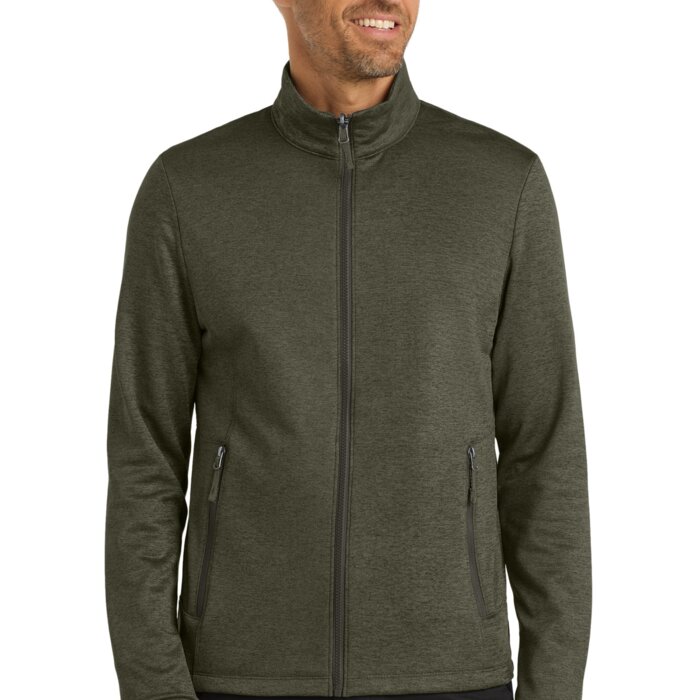 Collective Striated Fleece Jacket Thumbnail