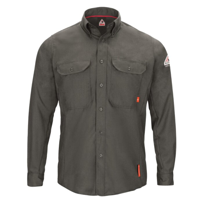 Men's iQ Series® Long Sleeve Comfort Woven Lightweight Shirt Thumbnail